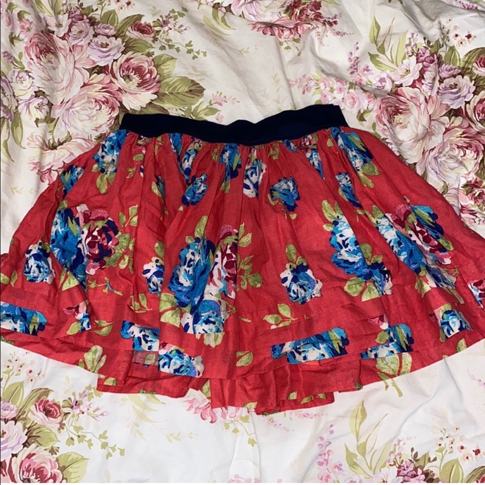 NWOT floral skirt